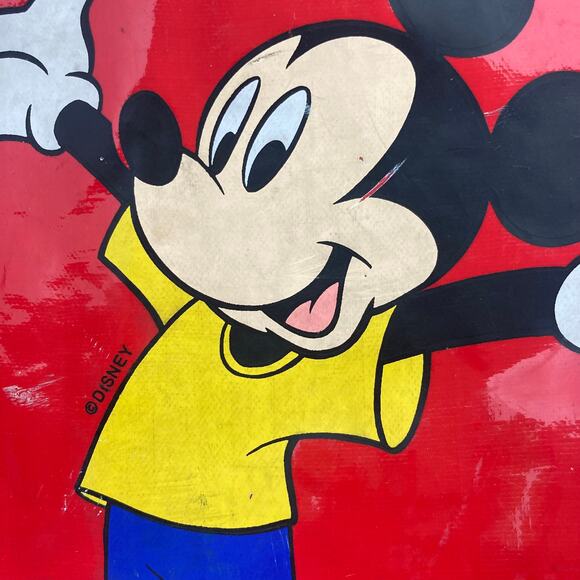 Vintage Disney Mickey Stuff Mickey Mouse Toddler Backpack - Picture 2 of 11